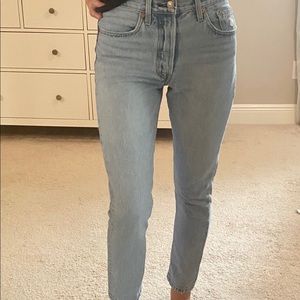 Levis skinny jeans 100% cotton + free denim 26